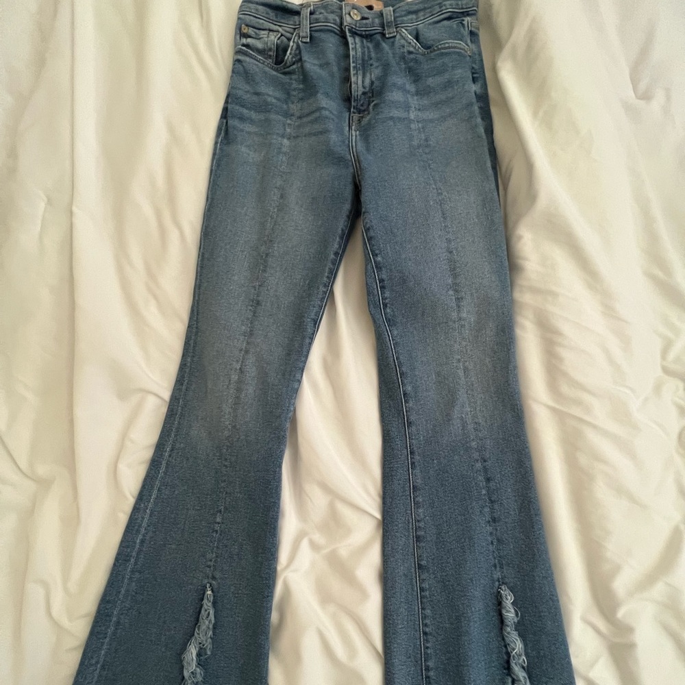 7 for all mankind flare jeans